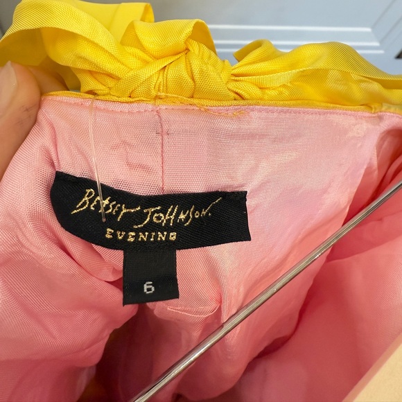 NWOT BETSEY JOHNSON CIRCUS  2005 BOWS STRIPED 6 AS SEEN ON BETSEY EVENING - Picture 9 of 9